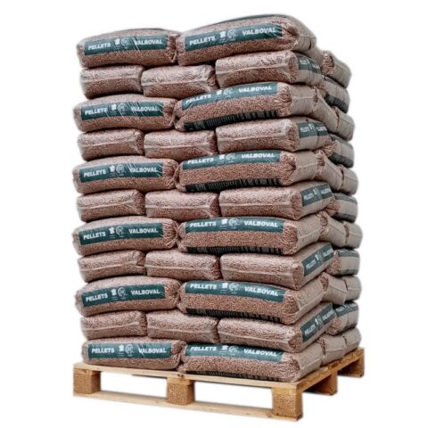Valboval Pellets 6mm ENplus A1 - 65 zakken - 15KG per zak