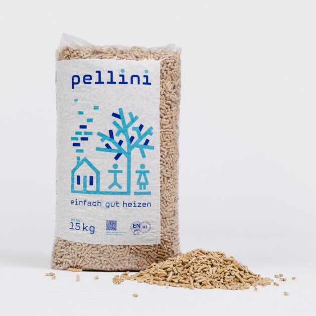 Pellini Pellets 6mm HD+ & ENplus A1  - 66Zakken - 15KG Per zak - Image 2